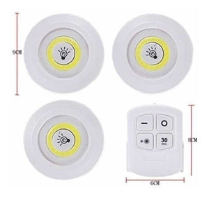 Luces LED con control remoto