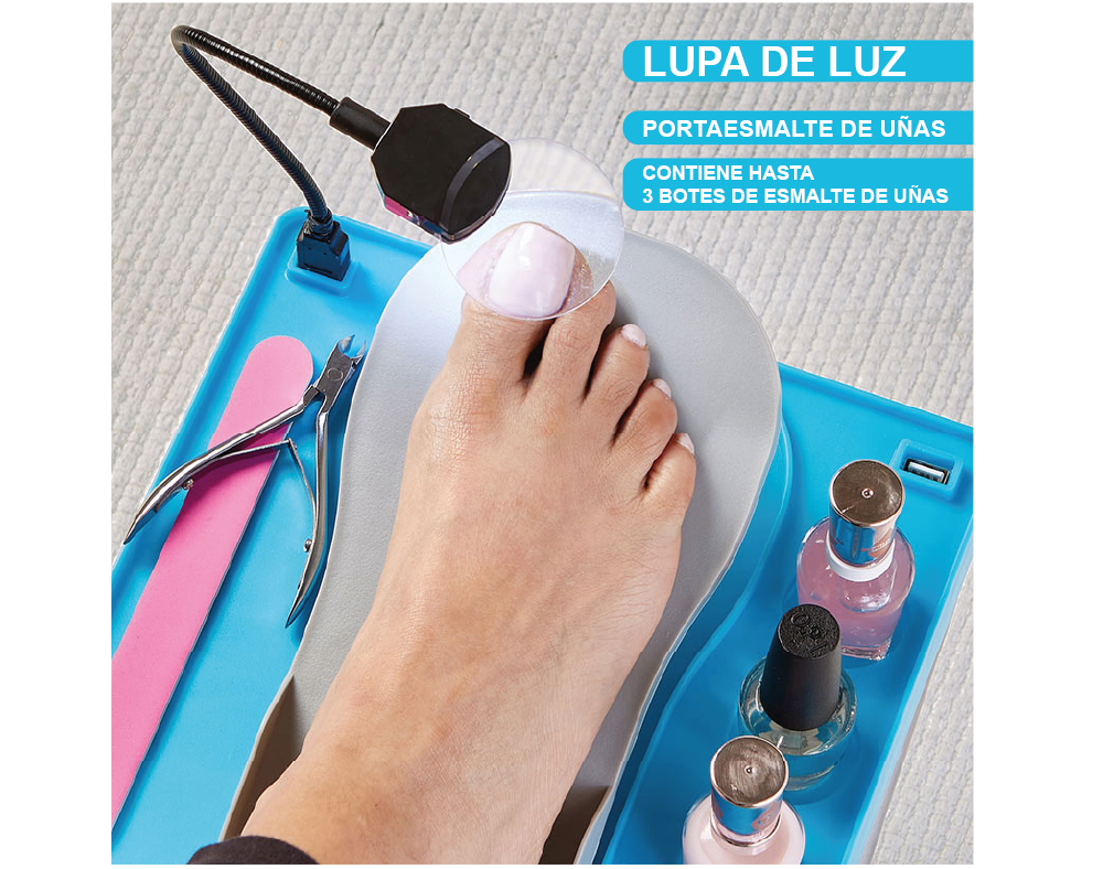 Reposapiés para pedicure