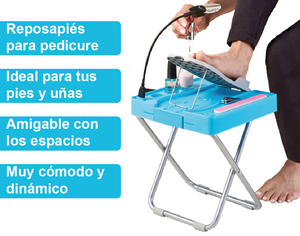 Reposapiés para pedicure